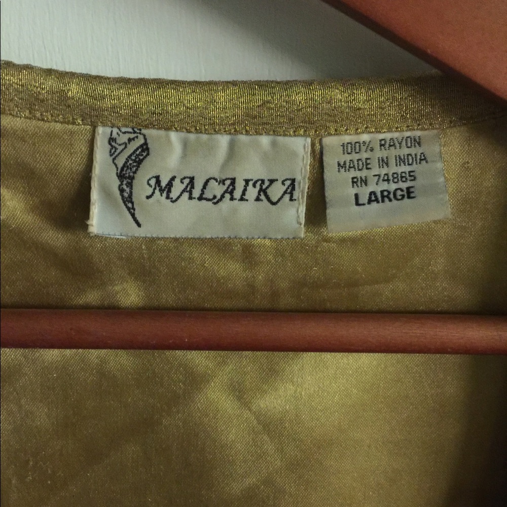 Vintage African print duster/kimono large - Picture 3 of 9
